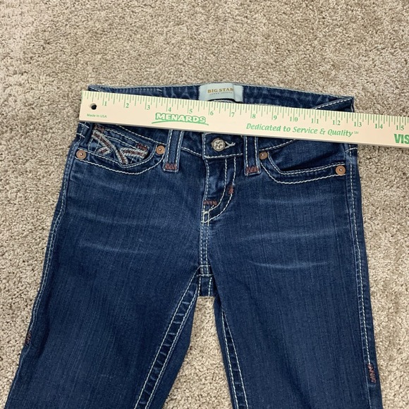 Big Star Jenae Skinny Jeans Size 25R  US Size 2 - Picture 3 of 9